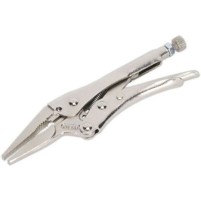 Loops 170mm Long Nose - 50mm Jaws - Locking Pliers Loops 170mm Long Nose - 50mm Jaws - Locking Pliers