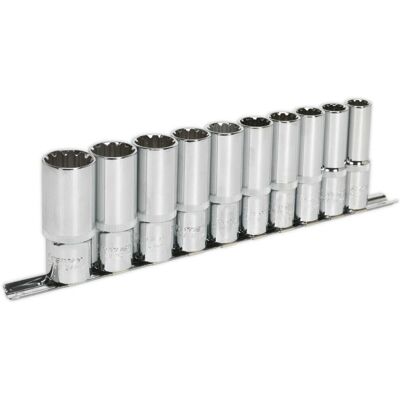 Universal - Deep Metric Socket Set - 1/2in Drive - Socket Set Universal - Deep Metric Socket Set - 1/2in Drive - Socket Set