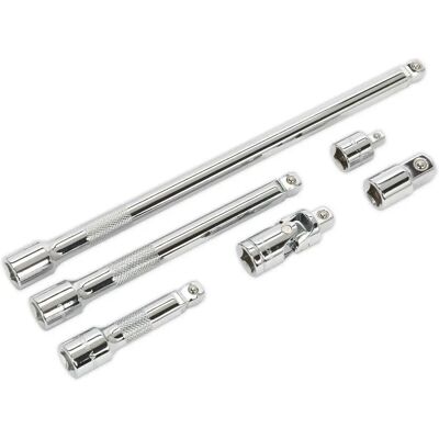 Loops - 6 Pc Wobble Extension Bar Set - 3/8" Sq Drive - Extension Bar Set Loops - 6 Pc Wobble Extension Bar Set - 3/8" Sq Drive - Extension Bar Set