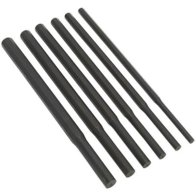 Loops - 6pc Pin Punch Set - 350mm - Pin Punch Set Loops - 6pc Pin Punch Set - 350mm - Pin Punch Set