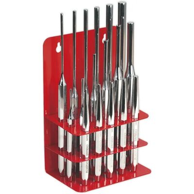 Loops - 16 Piece Steel Punch Set - Hardened - Punch Set Loops - 16 Piece Steel Punch Set - Hardened - Punch Set