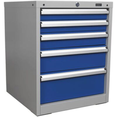 Generic - 5-Drawer Industrial Cabinet - High Quality Lock Generic - 5-Drawer Industrial Cabinet - High Quality Lock
