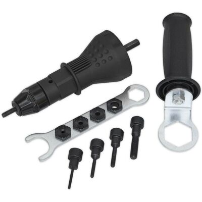 LOOPS - Drill Powered Rivet Nut Adaptor - 1/4" Shank LOOPS - Drill Powered Rivet Nut Adaptor - 1/4" Shank
