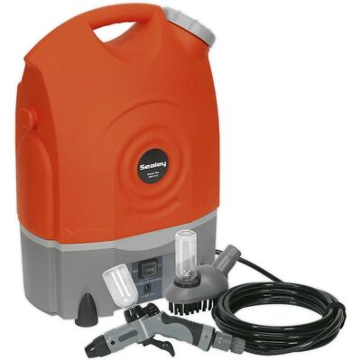 Loops 17L Rechargeable Pressure Washer - 6m Hose - Variable Nozzle - Cordless - Pressure Washer Loops 17L Rechargeable Pressure Washer - 6m Hose - Variable Nozzle - Cordless - Pressure Washer