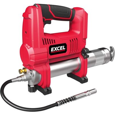 Excel 18v Cordless Grease Gun - Variable Speed, 10000 PSI Excel 18v Cordless Grease Gun - Variable Speed, 10000 PSI