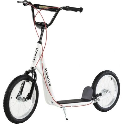 HOMCOM Kids Kick Scooter - Adjustable Handlebar, Inflatable Wheels HOMCOM Kids Kick Scooter - Adjustable Handlebar, Inflatable Wheels