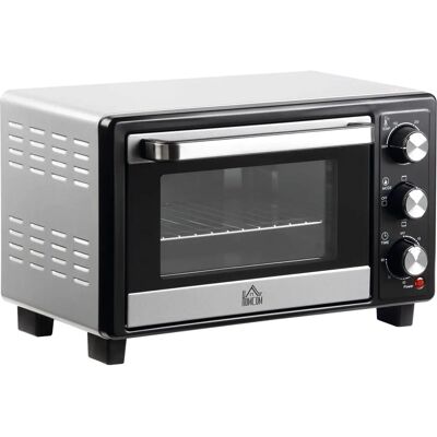 HOMCOM Mini Oven - Silver - Electric Mini Oven HOMCOM Mini Oven - Silver - Electric Mini Oven