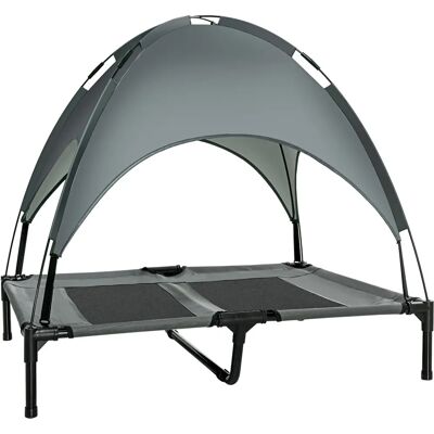 PawHut Elevated Pet Bed Dog Cot Tent with Canopy - Pet Bed PawHut Elevated Pet Bed Dog Cot Tent with Canopy - Pet Bed