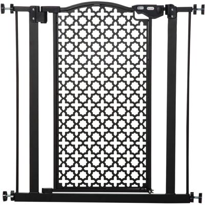 PawHut Pet Safety Gate - Adjustable, Double Lock, Steel PawHut Pet Safety Gate - Adjustable, Double Lock, Steel