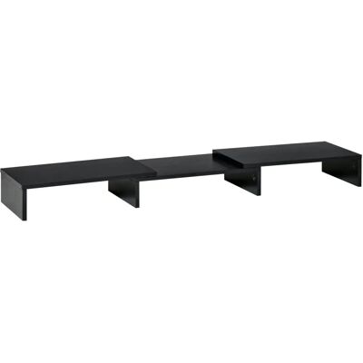 Vinsetto Monitor Stand - Adjustable Length for Laptop/Two Laptops Vinsetto Monitor Stand - Adjustable Length for Laptop/Two Laptops