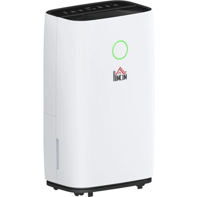 HOMCOM 20L/Day Portable Quiet Dehumidifier - Dehumidifier HOMCOM 20L/Day Portable Quiet Dehumidifier - Dehumidifier