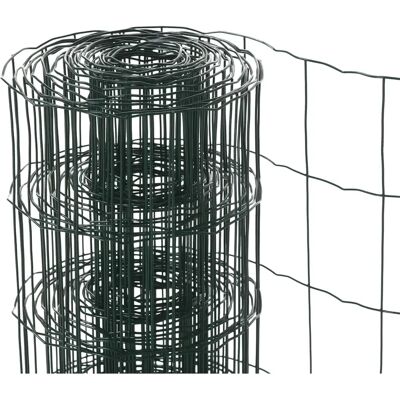 PawHut Garden Fencing - Green 10x1m Welded Wire Mesh PawHut Garden Fencing - Green 10x1m Welded Wire Mesh