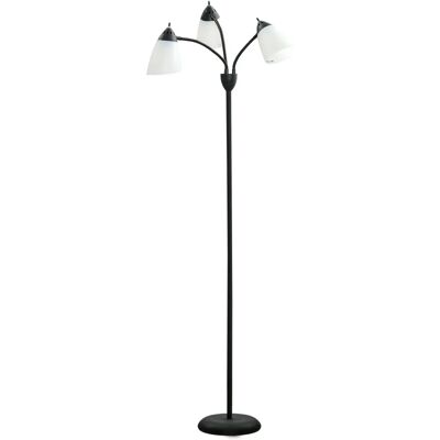 HOMCOM Black Adjustable Tree Floor Lamp - Floor Lamp HOMCOM Black Adjustable Tree Floor Lamp - Floor Lamp