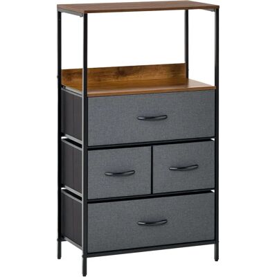 HOMCOM Model 4 Drawer Storage Chest - Storage Furniture HOMCOM Model 4 Drawer Storage Chest - Storage Furniture