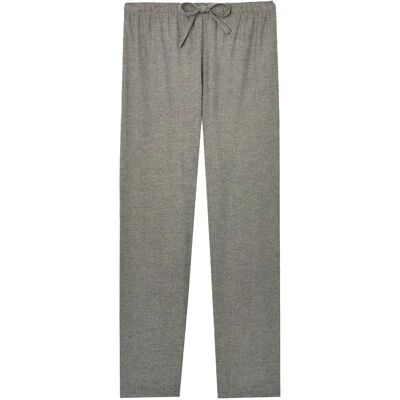 British Boxers Whitby Jet Herringbone Brushed Cotton Pyjama Trousers - Pyjama Trousers British Boxers Whitby Jet Herringbone Brushed Cotton Pyjama Trousers - Pyjama Trousers