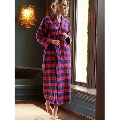 British Boxers Dumbarton Tartan Brushed Cotton Dressing Gown - Dressings Gown British Boxers Dumbarton Tartan Brushed Cotton Dressing Gown - Dressings Gown