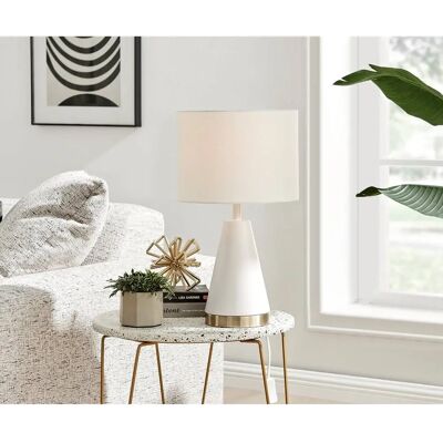 FurnitureboxUK - Zoe - Black Satin-Matte Metal - Table Lamp FurnitureboxUK - Zoe - Black Satin-Matte Metal - Table Lamp