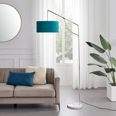 FurnitureboxUK Danielle Art Deco Arc Lamp - Floor Lamp FurnitureboxUK Danielle Art Deco Arc Lamp - Floor Lamp