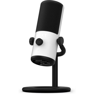 Microphone NZXT Capsule Mini Blanc pour Gaming Microphone NZXT Capsule Mini Blanc pour Gaming