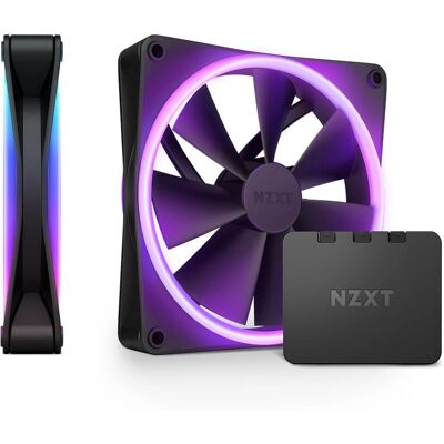 NZXT F140 RGB DUO Twin Pack - Computer Case Fan NZXT F140 RGB DUO Twin Pack - Computer Case Fan