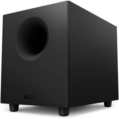 NZXT Subwoofer Schwarz - 140W - Tiefe Bässe NZXT Subwoofer Schwarz - 140W - Tiefe Bässe