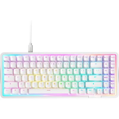 NZXT MiniTKL Vit Gaming-tangentbord - US-layout NZXT MiniTKL Vit Gaming-tangentbord - US-layout
