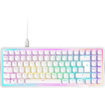 NZXT Model KB-101NW-DE Gaming Mechanical Keyboard White - Keyboard NZXT Model KB-101NW-DE Gaming Mechanical Keyboard White - Keyboard