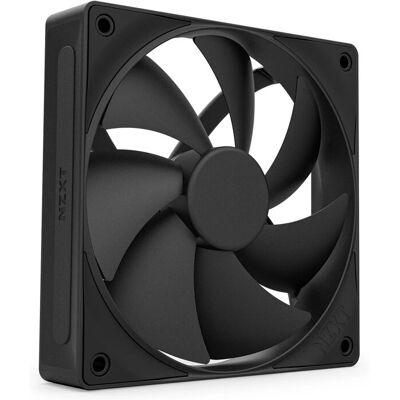 NZXT Modèle F120P v2 Ventilateur PC à Pression Statique - Noir - Publicité NZXT Modèle F120P v2 Ventilateur PC à Pression Statique - Noir - Publicité