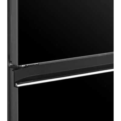 Electriq - EIQ60FDFF - Black Glass - Fridge Freezer Electriq - EIQ60FDFF - Black Glass - Fridge Freezer