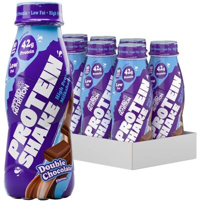 Applied Nutrition Protein RTD - Chocolate - 8x 330ML & 500ML Applied Nutrition Protein RTD - Chocolate - 8x 330ML & 500ML