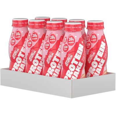 Applied Nutrition - 5056555201268 - Fraises et crème - 8x330ml - Shake protéiné - Publicité Applied Nutrition - 5056555201268 - Fraises et crème - 8x330ml - Shake protéiné - Publicité