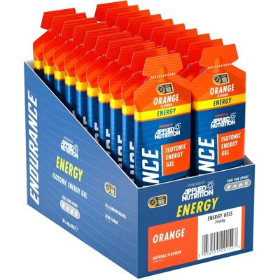 Gel Énergétique Endurance Orange - Applied Nutrition 20x60g - Publicité Gel Énergétique Endurance Orange - Applied Nutrition 20x60g - Publicité