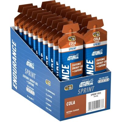 Applied Nutrition Velocity Fuel Sprint Cola Energy Gel - Sports Nutrition - 20 x 60g Applied Nutrition Velocity Fuel Sprint Cola Energy Gel - Sports Nutrition - 20 x 60g