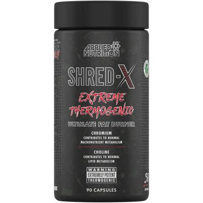 Applied Nutrition Shred-X - 90 cápsulas - Suplemento para control de peso Applied Nutrition Shred-X - 90 cápsulas - Suplemento para control de peso
