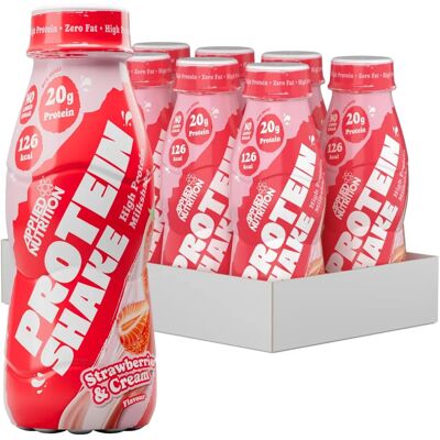 Applied Nutrition High Protein Shake - Strawberry & Cream - Protein Shake Applied Nutrition High Protein Shake - Strawberry & Cream - Protein Shake