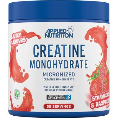 Applied Nutrition Creatina Monohidratada - Sabor Morango & Framboesa - 250g Applied Nutrition Creatina Monohidratada - Sabor Morango & Framboesa - 250g