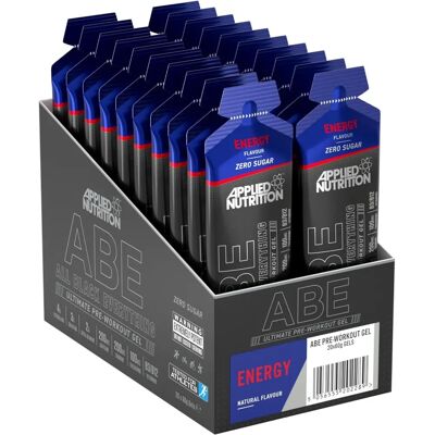 Applied Nutrition ABE - All Black Everything Gel, Energy - 20 x 60g Applied Nutrition ABE - All Black Everything Gel, Energy - 20 x 60g