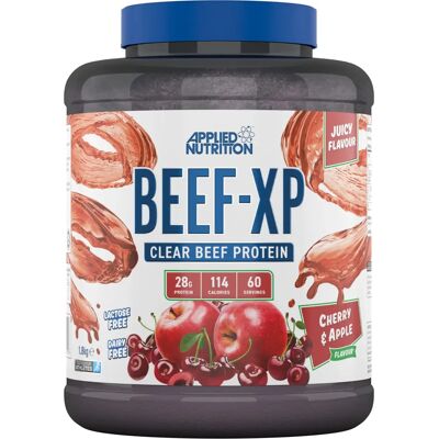 Applied Nutrition Beef-XP - Cerise & Pomme - 1800 grammes - Publicité Applied Nutrition Beef-XP - Cerise & Pomme - 1800 grammes - Publicité
