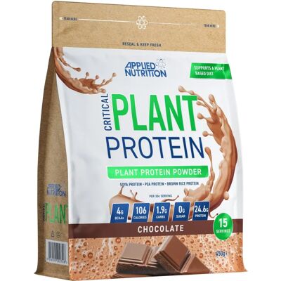 Applied Nutrition Kritische Pflanzenprotein - Schokolade - 450g Applied Nutrition Kritische Pflanzenprotein - Schokolade - 450g