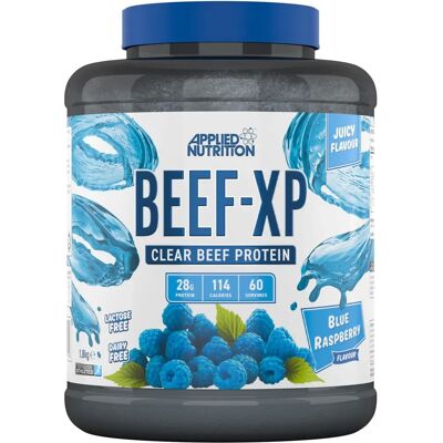 Applied Nutrition Beef-XP - Framboise Bleue - 1800 g - Complément Protéiné - Publicité Applied Nutrition Beef-XP - Framboise Bleue - 1800 g - Complément Protéiné - Publicité