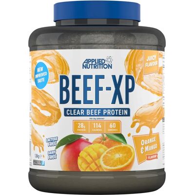 Applied Nutrition Beef-XP, Orange & Mango - 1800g - Publicité Applied Nutrition Beef-XP, Orange & Mango - 1800g - Publicité