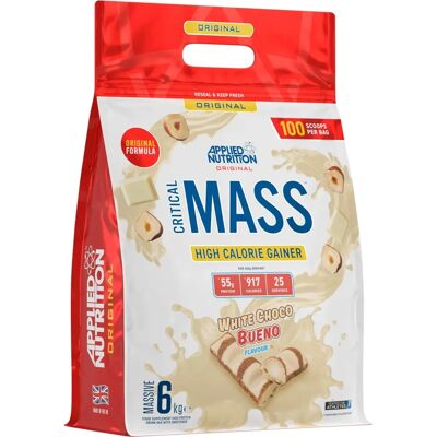 Applied Nutrition Critical Mass - White Choco Bueno 6000g - Weight Gainer Applied Nutrition Critical Mass - White Choco Bueno 6000g - Weight Gainer
