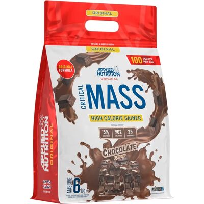 Applied Nutrition Critical Mass - Original, Chocolate - 6000 grams Applied Nutrition Critical Mass - Original, Chocolate - 6000 grams