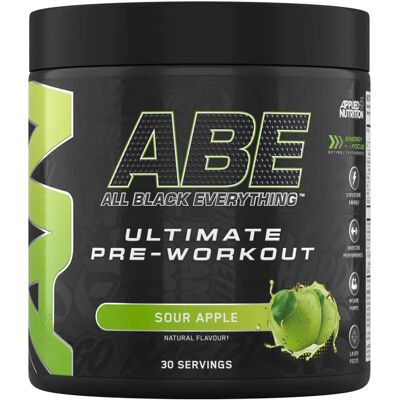Applied Nutrition ABE Sour Apple Pre-workout Powder - 375g - Performance Boost Applied Nutrition ABE Sour Apple Pre-workout Powder - 375g - Performance Boost