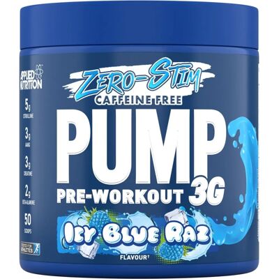 Applied Nutrition Pump 3G Zero Icy Blue Raz - Pre-Workout Applied Nutrition Pump 3G Zero Icy Blue Raz - Pre-Workout