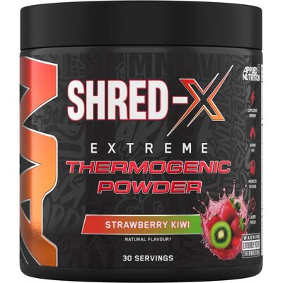 Applied Nutrition Shred-X Fraise Kiwi - Complément en poudre - Publicité Applied Nutrition Shred-X Fraise Kiwi - Complément en poudre - Publicité