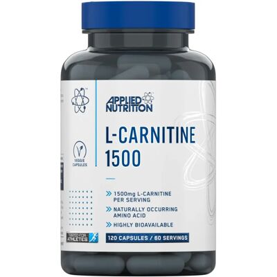 Applied Nutrition L-Carnitine 1500mg Capsules - Support Performance & Weight Applied Nutrition L-Carnitine 1500mg Capsules - Support Performance & Weight