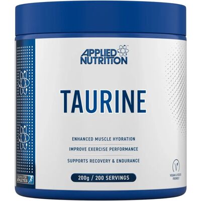 Applied Nutrition Taurine - 200g Unflavoured Supplement Applied Nutrition Taurine - 200g Unflavoured Supplement