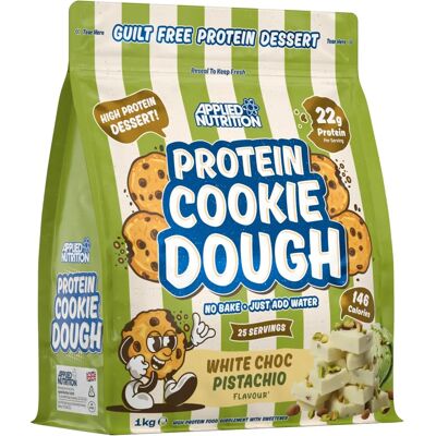 Applied Nutrition - Protein Cookie Dough Dessert - Weißer Schokolade Pistazie - 1000g Applied Nutrition - Protein Cookie Dough Dessert - Weißer Schokolade Pistazie - 1000g