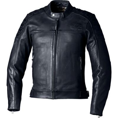 RST IOM TT Brandish 2 Veste en cuir de moto Noir taille : S - Publicité RST IOM TT Brandish 2 Veste en cuir de moto Noir taille : S - Publicité